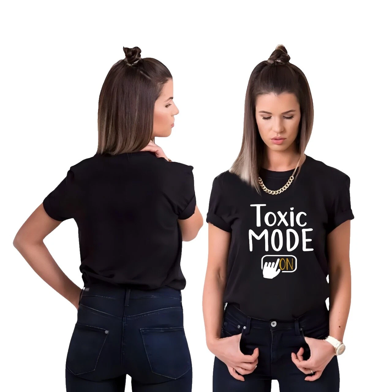 Gildan Glitter Tops for Women