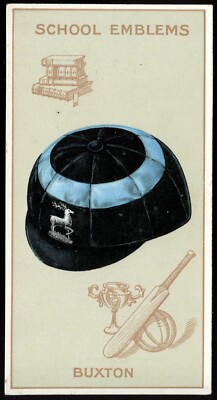 Tabakkarte, Carreras, SCHOOL EMBLEME, P20, XLarge, 1929, Buxton College, #12