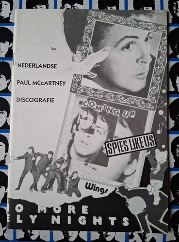 1993 Paul McCartney Wings Discography Maccazine Holland Nederlands Fan Club Book - Picture 1 of 5