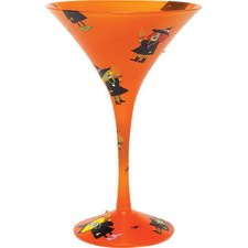 Lolita | VETRO MARTINI FESTA DELLE STREGHE ✪NUOVO✪ STREGA DI HALLOWEEN CARINO RARO RITIRATO USA