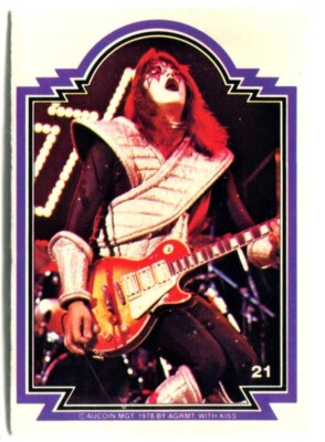 ACE FREHLEY 1978 Donruss KISS First Series EX-NM #21 | eBay