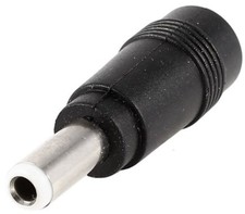 2.1MM X 5.5MM DC IN LINE SOCKET TO 2.5MM X 5.5MM DC JACK PLUG ADAPTER CONVERTER
