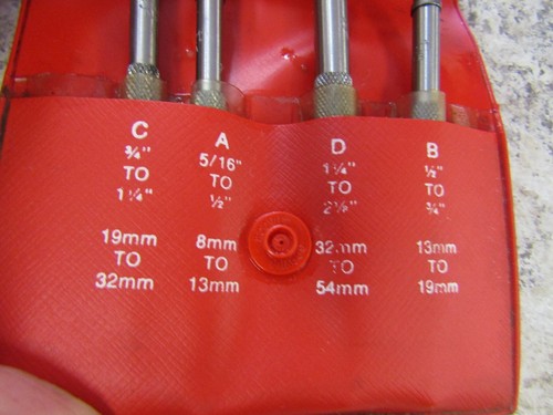 STARRETT TELESCOPING GAGES S579GZ -4- PCS SET IN BOX EDP 52616 - Picture 6 of 13