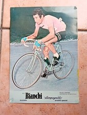 Gimondi Felice Cycling Poster Bianchi Campagnolo 34x24 cm Tommasini 