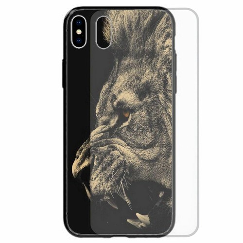 For Huawei Phone Series - Lion Theme Tempered Glass Back Cover Phone Cover #1 - Picture 8 of 13