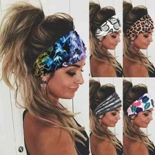 Tie Dye Yoga Hair Bands  Hair Accessories Star Sky Outdoor Sports Yoga