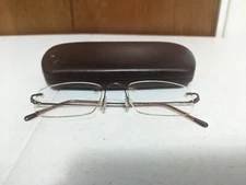 Marchon Airlock 2 760 56 Titanium Brown / Bronze Rimless Eyeglasses Frames 135