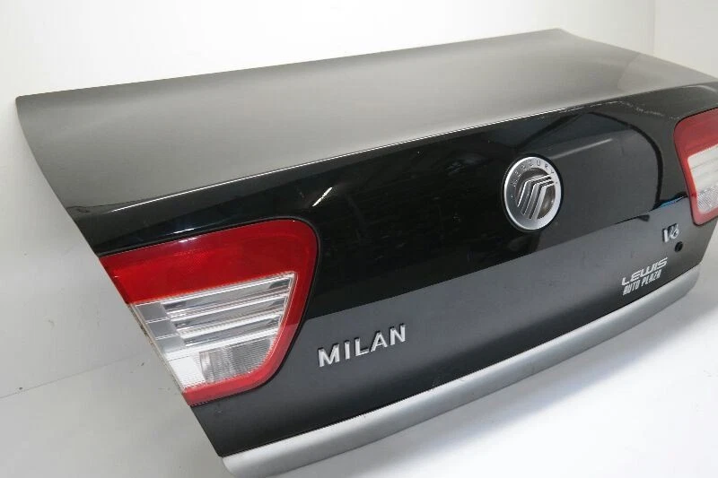 06-11 MERCURY MILAN Trunk Hatch Tailgate Without Spoiler Black Foto 2 de 4
