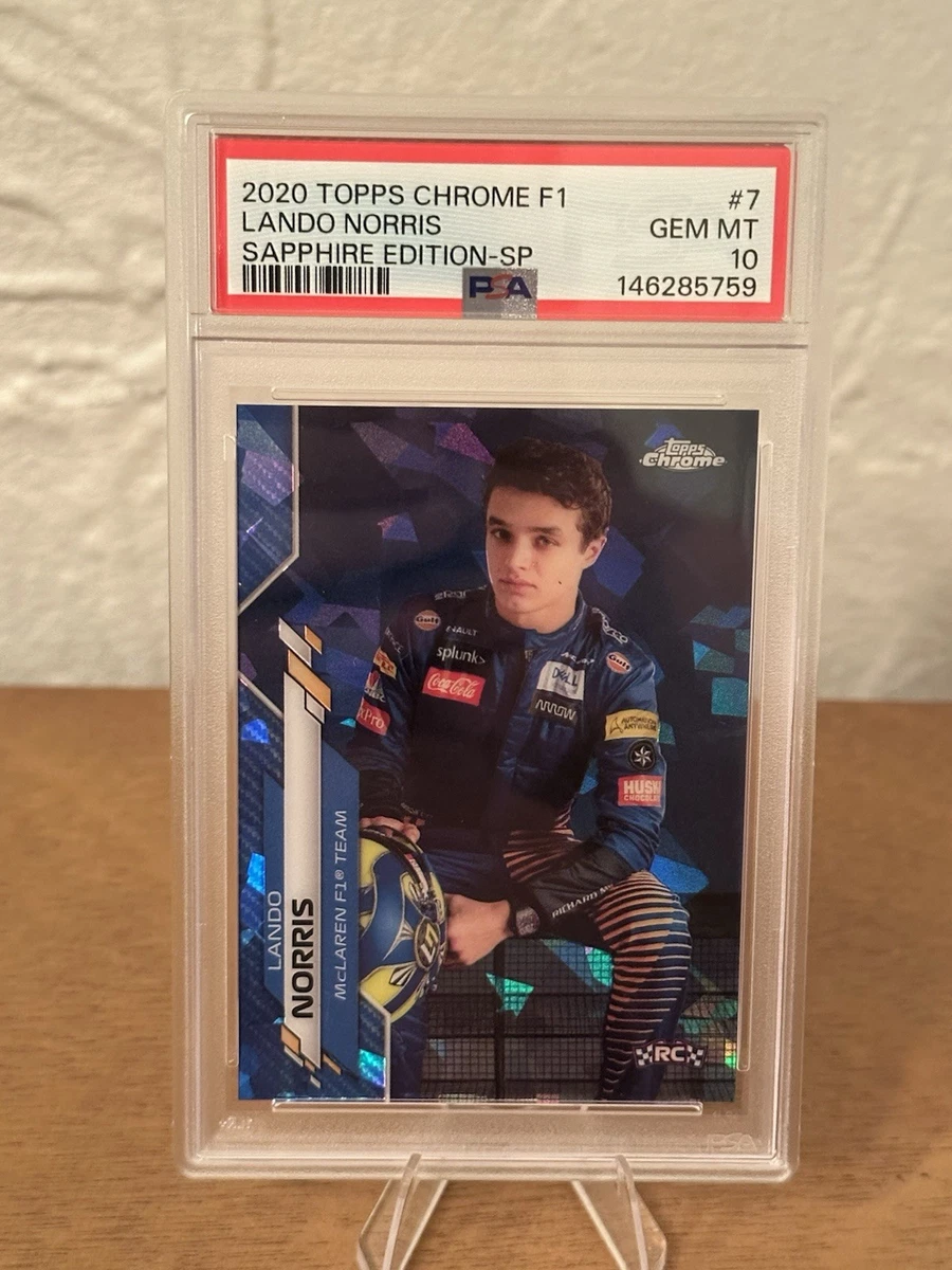 2020 Topps Chrome Sapphire Edition Formula 1 Auto Racing Trading