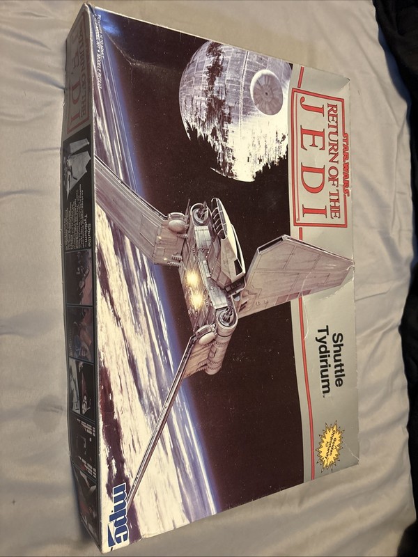 STAR WARS RETURN OF THE JEDI SHUTTLE TYDIRIUM MODEL KIT MPC BD865 Original 1983