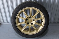 2005-2007 Subaru Wrx Sti Gold Enkei Wheel Rim Tire 17x8 53 5x114 Oem