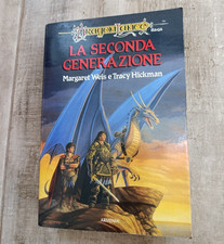 Libro saga Fantasy Margaret Weis La seconda generazione Dragonlance Armenia 1994