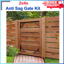 HeavyDuty Fence Gate Kit Gate Hardware No Sag Kit 2x4s Adjustable For Shed Doors