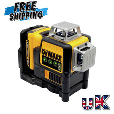 DeWalt DW089LG 12V Green Line 3 x 360 Laser Level Laser + battery + charger