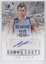 2013-14 Panini Prestige Bonus Shots Auto Jon Leuer #15 Auto 0a6
