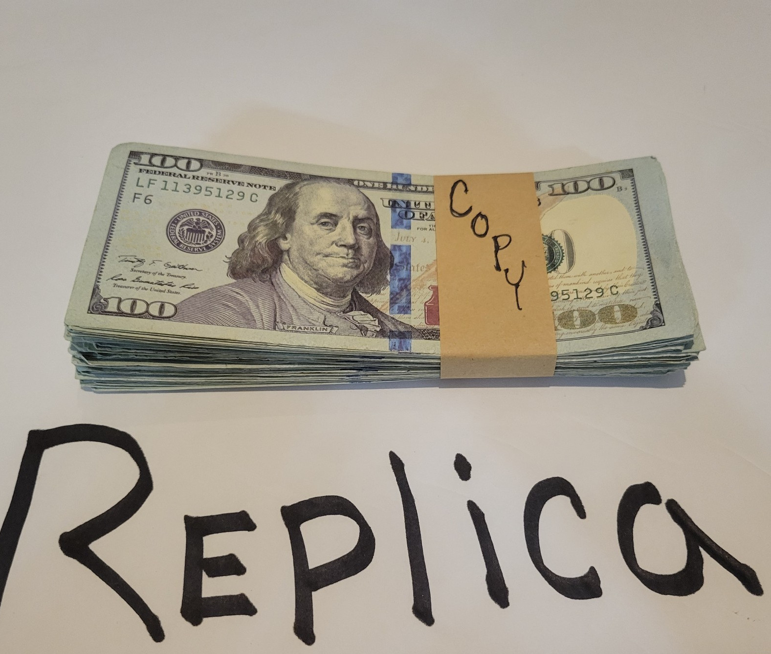 Best Replica AGED $100* 50/ REPLICA/ NOVELTY PURPOSES ONLY