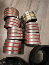 4" S.S Heavy Duty No Hub Coupling with 3/8" Screw Assorted Lot 13 Pieces