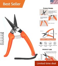 8-inch Goat Hoof Trimming Scissors, a multi-purpose hoof trimmer suitable for...