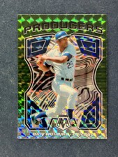 2021 Panini Mosaic Producers Green #P11 Billy Williams Cubs