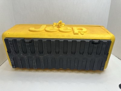 VINTAGE JEEP TELEMANIA PORTABLE WATERPROOF STEREO BOOMBOX CD, TAPE