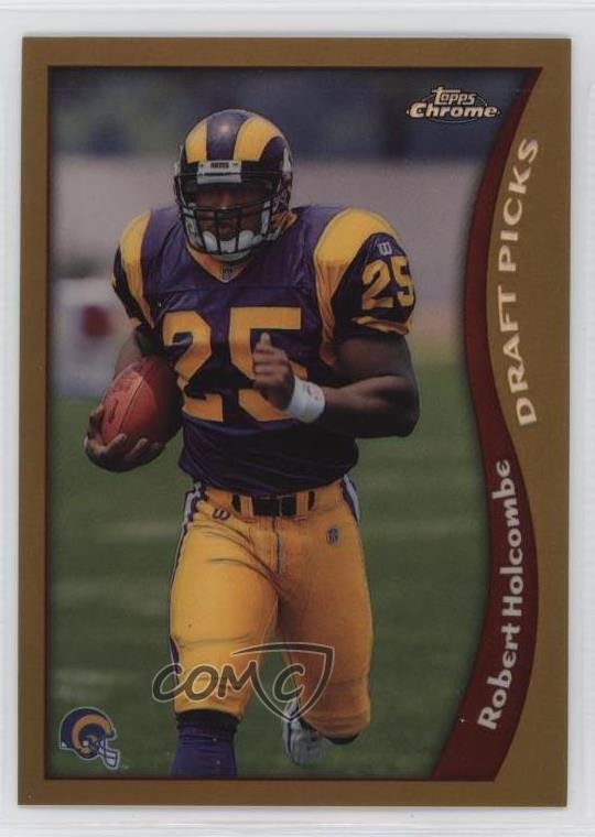 Robert Holcombe Topps Chrome #108 Refractor