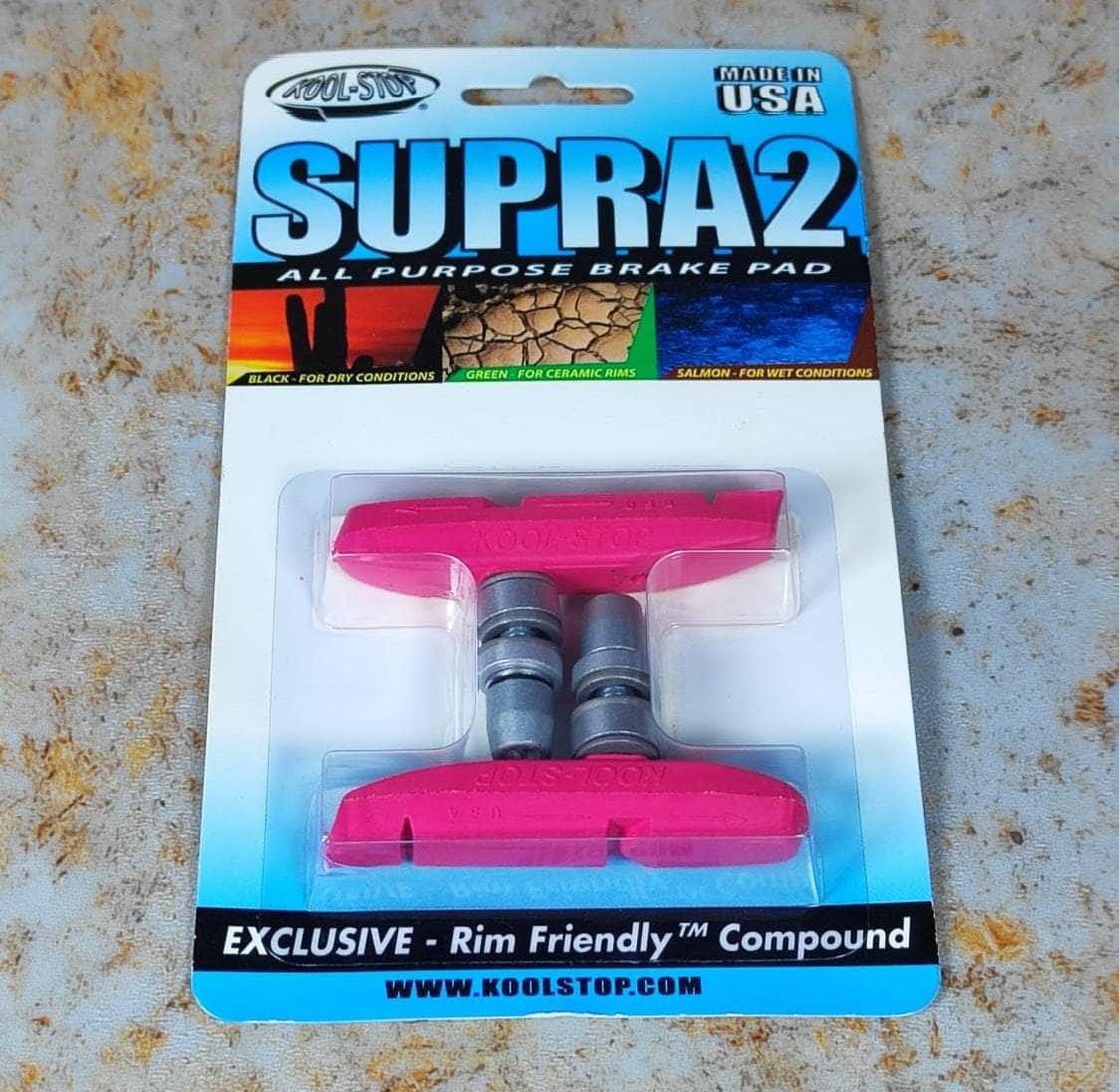 Kool Stop Supra 2 Pads Blocks For Old School BMX Skyway Tuff Wheels Burner