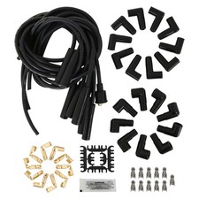 Accel Spark Plug Wire Set 4040k Super Stock 8mm Black Straight Male And Female