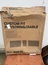 Summer Infant Custom Fit Walk-Thru Extra Wide Pet and Baby Gate