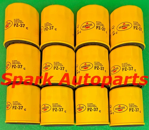 Case of 12 Engine Oil Filter PENNZOIL PZ-37 For ACURA, MITSUBISHI, HONDA, PH6607