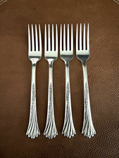 Oneida SPRING GLEN Dinner Forks Stainless Distinction Deluxe Flatware Set of 4