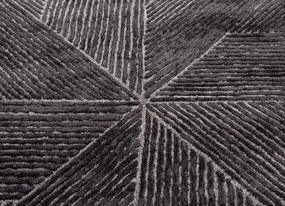 6x9|5x8 Rug Hand-Tufted charcoal slate hand tufted Area Rug Home decor - Image 4 of 4