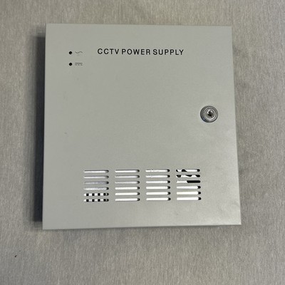 18 CH CCTV Power Supply Box DC 12V 10A fit CCTV DVR Security System and Cameras