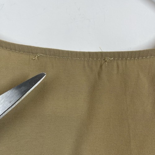 Mustard Seed Brand Shirt Womens S Tan Beige Peasant Top Puff Sleeve Pirate Flowy - Picture 15 of 15