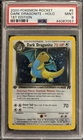 Pokemon Dark Dragonite Team Rocket 1st Edition Holo Rare #5 PSA 9 Mint