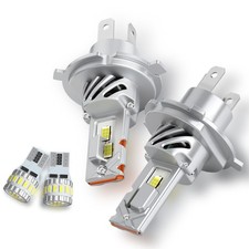 H4 Headlight 6500K White 55w Bulbs 472 High Low Beam Hid Car Van Led Side Light