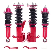Coilovers 24-Way Damper Adjustable Lowering Kit For Honda Civic 2001-2005