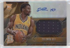 2013-14 Panini Spectra Rookie Jersey Orange 30/60 Solomon Hill #114 Auto 1x9