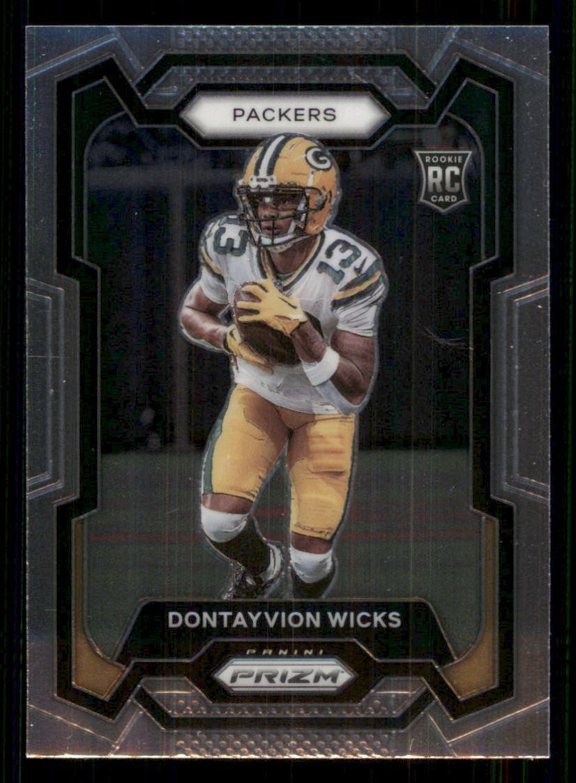 2023 Panini Prizm #333 Dontayvion Wicks RC