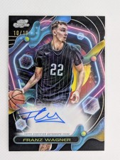 Franz Wagner 2023-24 Topps Cosmic Chrome Autograph Variation Black Eclipse 10/10