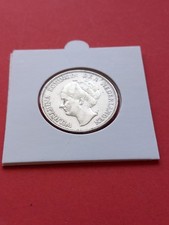 NIEDERLANDE K&Ouml;NIGREICH Wilhelmina 1 Gulden 1924 ss/vz
