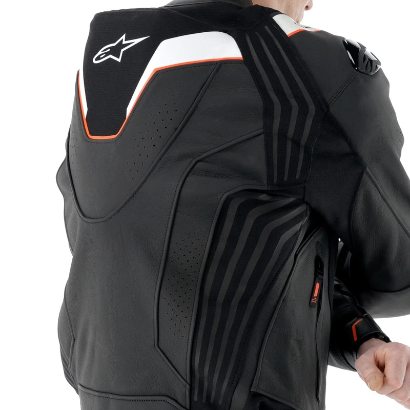 Alpinestars Missile V3 Ignition Leather Black White, photo 4 of 14