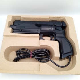 Virtua Gun Sega Saturn SS 1 Gun Controller & Virtua Cop Japane Game Boxed Tested