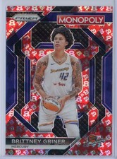 2024 Panini Prizm Monopoly WNBA Insert WNBA22 Brittney Griner Free Parking