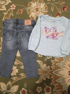 Boyds 18m True Religion Jeans And Logo Shirt