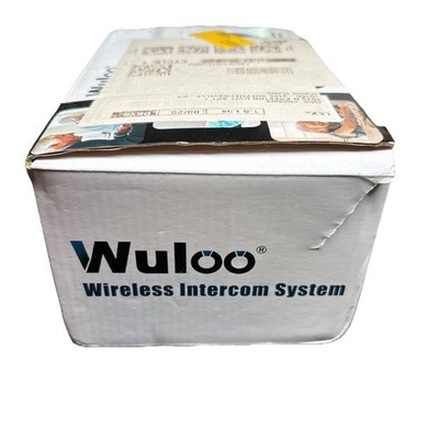 Wuloo 1 Mile Range FM Wireless Intercom System Home Security Systems 10-Channel