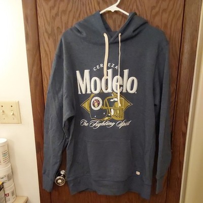 Modelo Branded Hooded Sweatshirt.  Men's Size Large