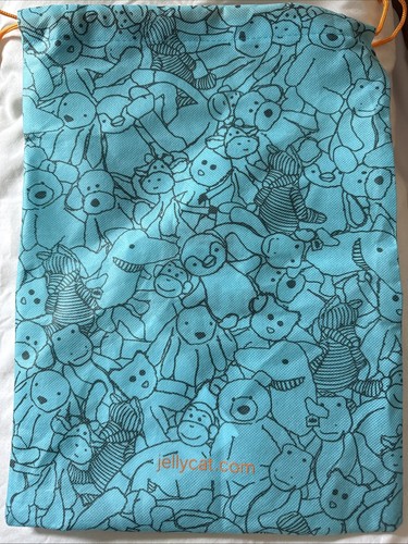 Jellycat London Sack Drawstring Gift Dust Bag 11x15 inch Blue Bag Only - Picture 3 of 3