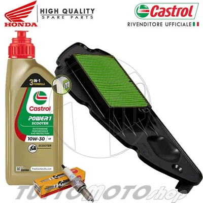 KIT TAGLIANDO Tagliando HONDA SH 125 / 150 i 2017 2018 2019 / Kit olio + filtro aria + candela