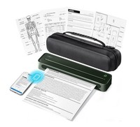 ETIKEZ D90E Portable Printer Wireless for Mobile Use Bluetooth & USB Inkless New