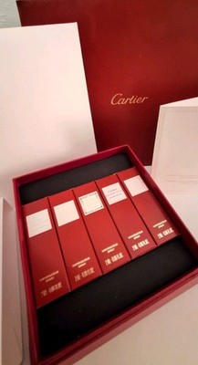 Cartier Womens Discovery 5 Piece Floral Perfume Set.  Retails-$52.00
